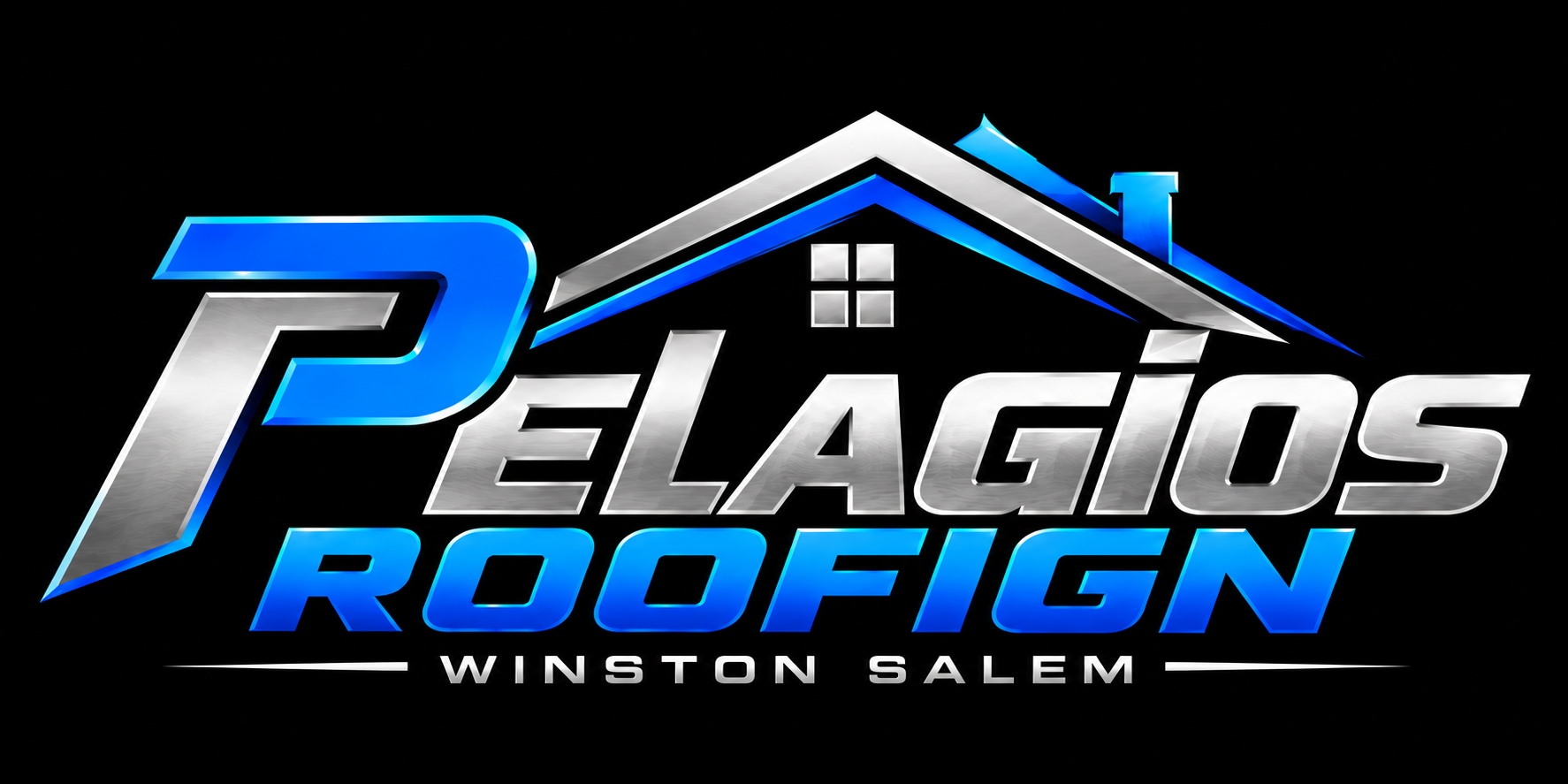 Pelagios Roofing in Winston Salem Winston Salem logo